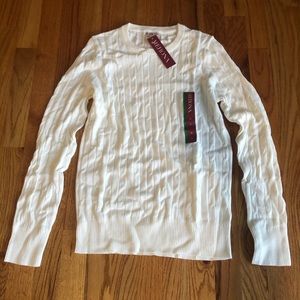 Winter White (off white) NWT size Medium sweater